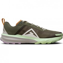 Chaussures de course sur sentier Nike Kiger 9 pour homme (DR2693-201, olive moyen/olive neutre/lilas fleuri/blanc sommet)