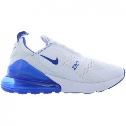 Chaussures Nike Air Max 270 pour hommes Couleur : Blanc/Bleu coureur-Game Royal-Blanc