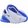 Chaussures Nike Air Max 270 pour hommes Couleur : Blanc/Bleu coureur-Game Royal-Blanc