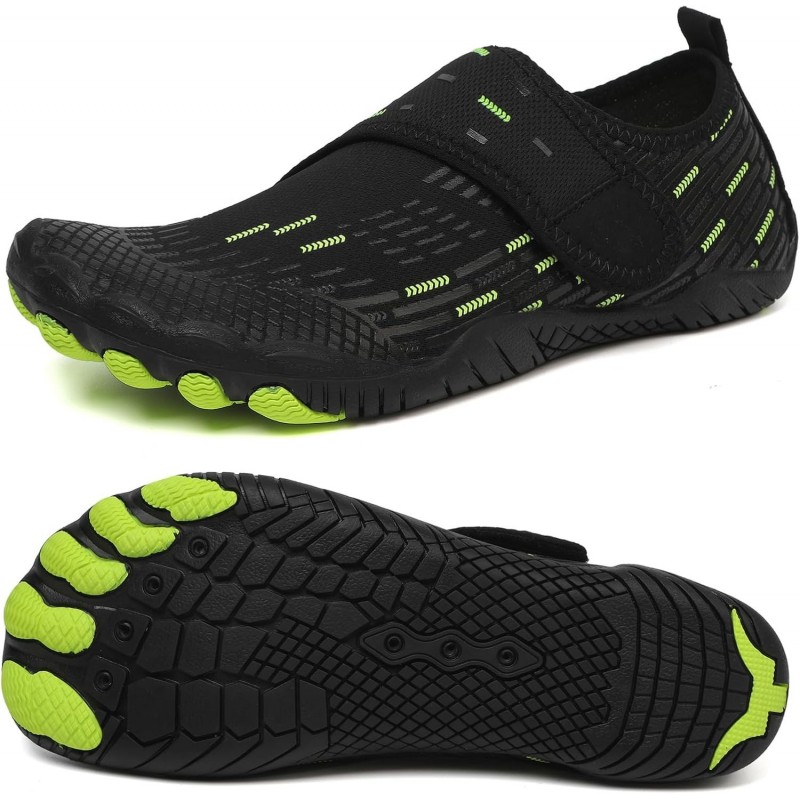 Chaussures aquatiques pour hommes et femmes, séchage rapide, pieds nus, natation, plage, piscine, chaussettes de yoga aquatique 